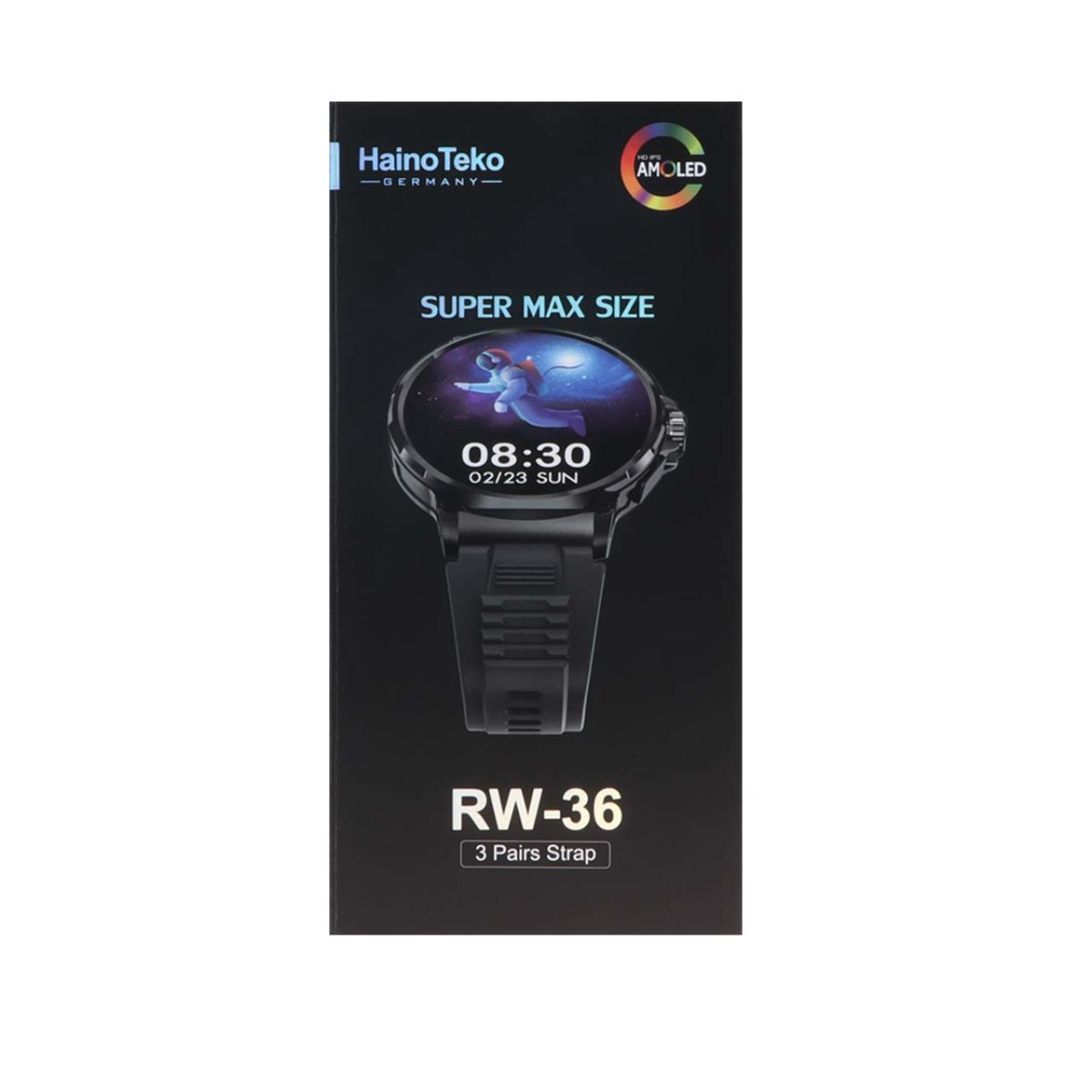 ساعت هوشمند Haino Teko مدل RW-36 - مشکی