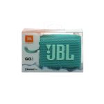 اسپیکر بلوتوثی JBL مدل GO3 - سبزآبی - MMS - (گارانتی 6 ماهه مگابایت)