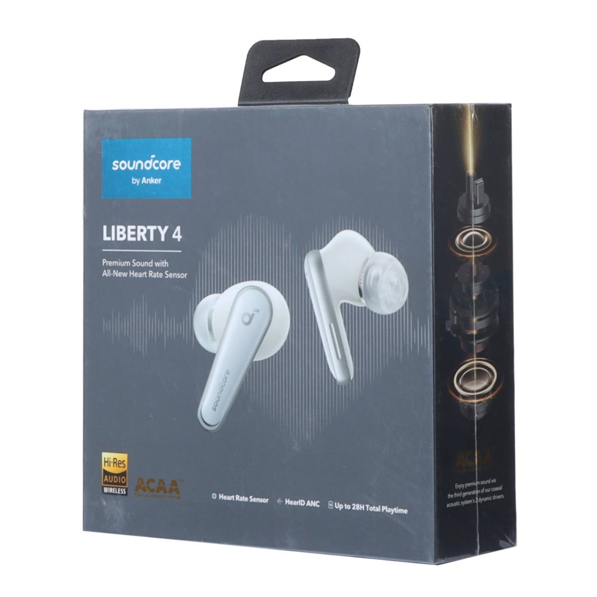 ایربادز بی سیم ANKER مدل LIBERTY4 A3953 - سفید - GRM (گارانتی 18 ماهه شرکتی)