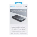 پاوربانک (PD و فست شارژ) Anker 65W 24000mAh مدل PowerCore A1379 - مشکی - GRM (گارانتی 18 ماهه شرکتی)