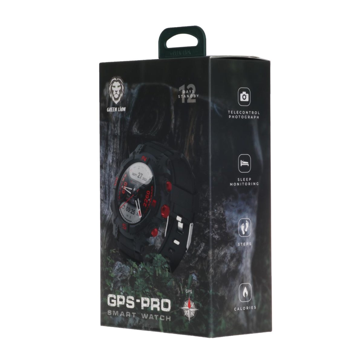 ساعت هوشمند Green Lion مدل GPS Pro GNGPSPRSWBKRD - مشکی - GRM - (گارانتی 24 ماهه مگابایت)