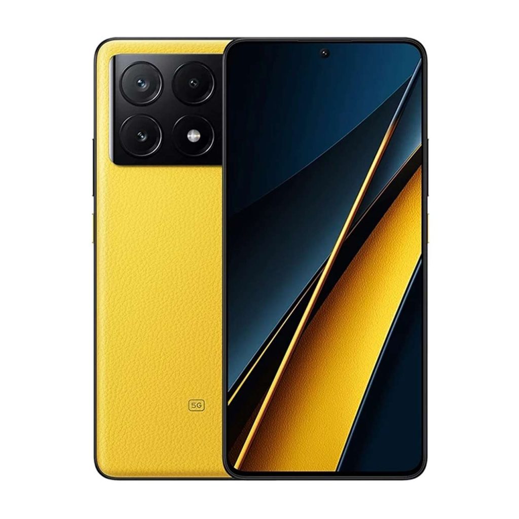 گوشی موبایل Xiaomi مدل (Poco X6 Pro 5G (RAM 8 ظرفیت 256GB - زرد