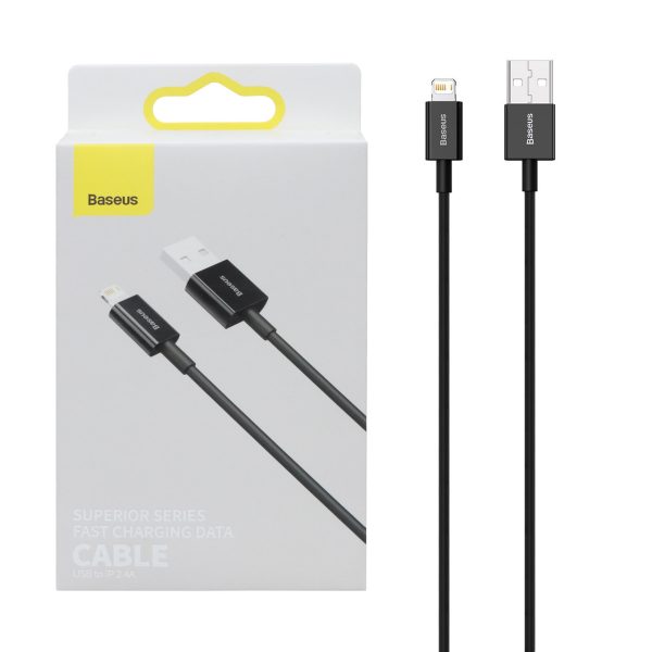کابل شارژ فست آیفون Baseus مدل CALYS-A01 - مشکی