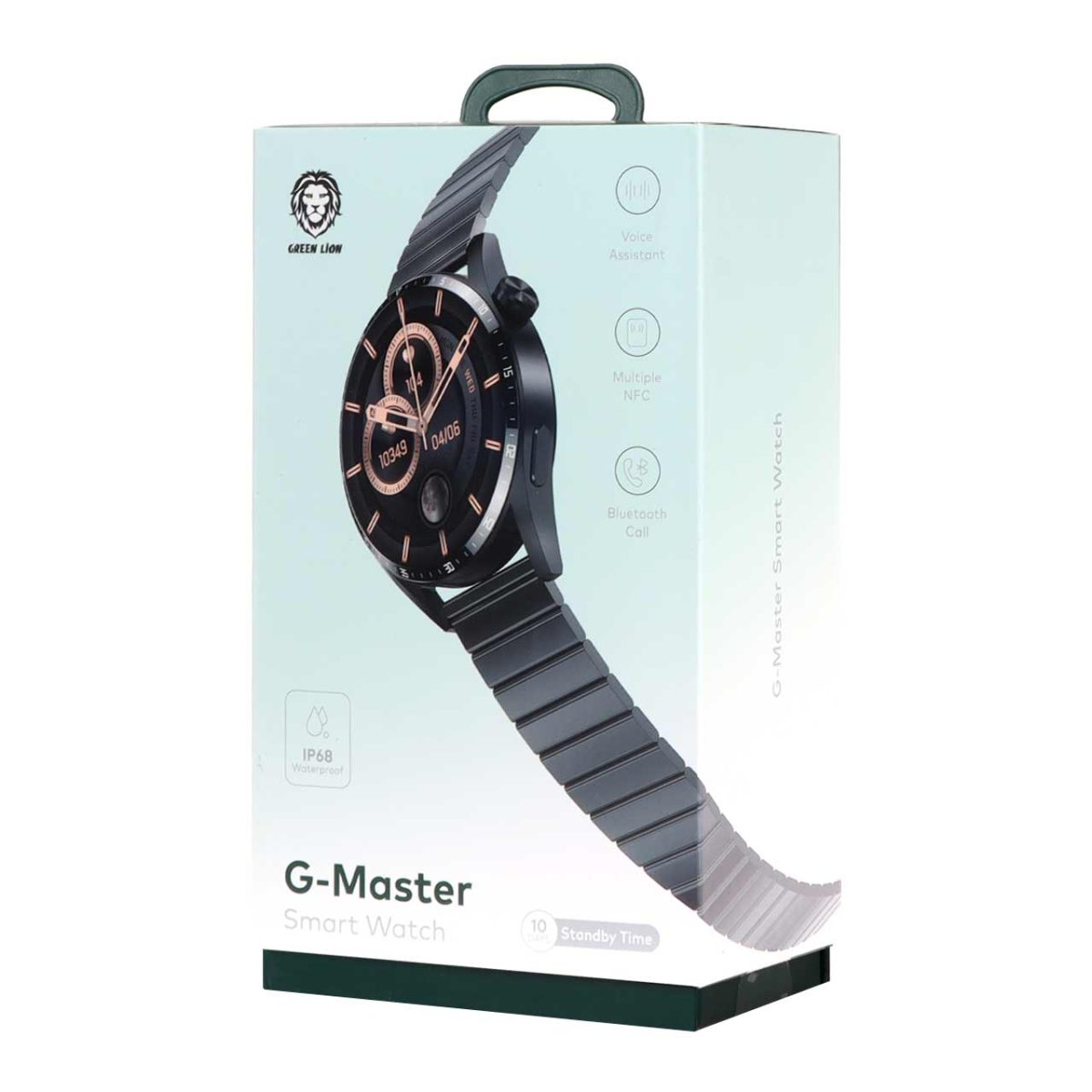 ساعت هوشمند Green Lion مدل G-Master GNGMSWSSBK - مشکی (گارانتی 24 ماهه ایویز)