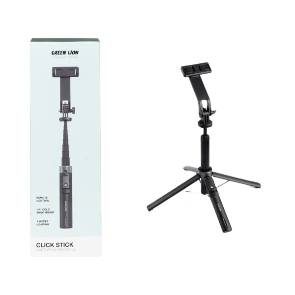 سه پایه و مونوپاد Green Lion مدل Click Stick GNCLISTICKBK - مشکی (گارانتی 24 ماهه مگابایت)