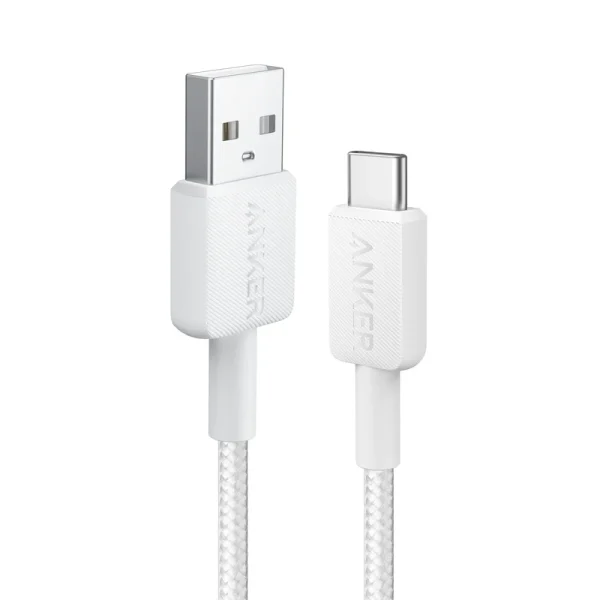 کابل تبدیل USB به USB-C انکر مدل 322/A81H6 طول 1.8 متر - گارانتی 18 ماهه طلایی ایستا