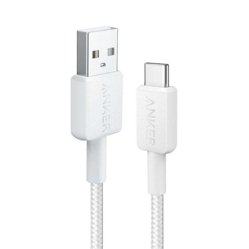 کابل تبدیل USB به USB-C انکر مدل 322/A81H6 طول 1.8 متر - گارانتی 18 ماهه طلایی ایستا