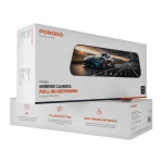 آینه دوربین دار پرودو مدل LFS086 ضبط ویدیو Full HD با زاویه دید ۱۵۰ درجه