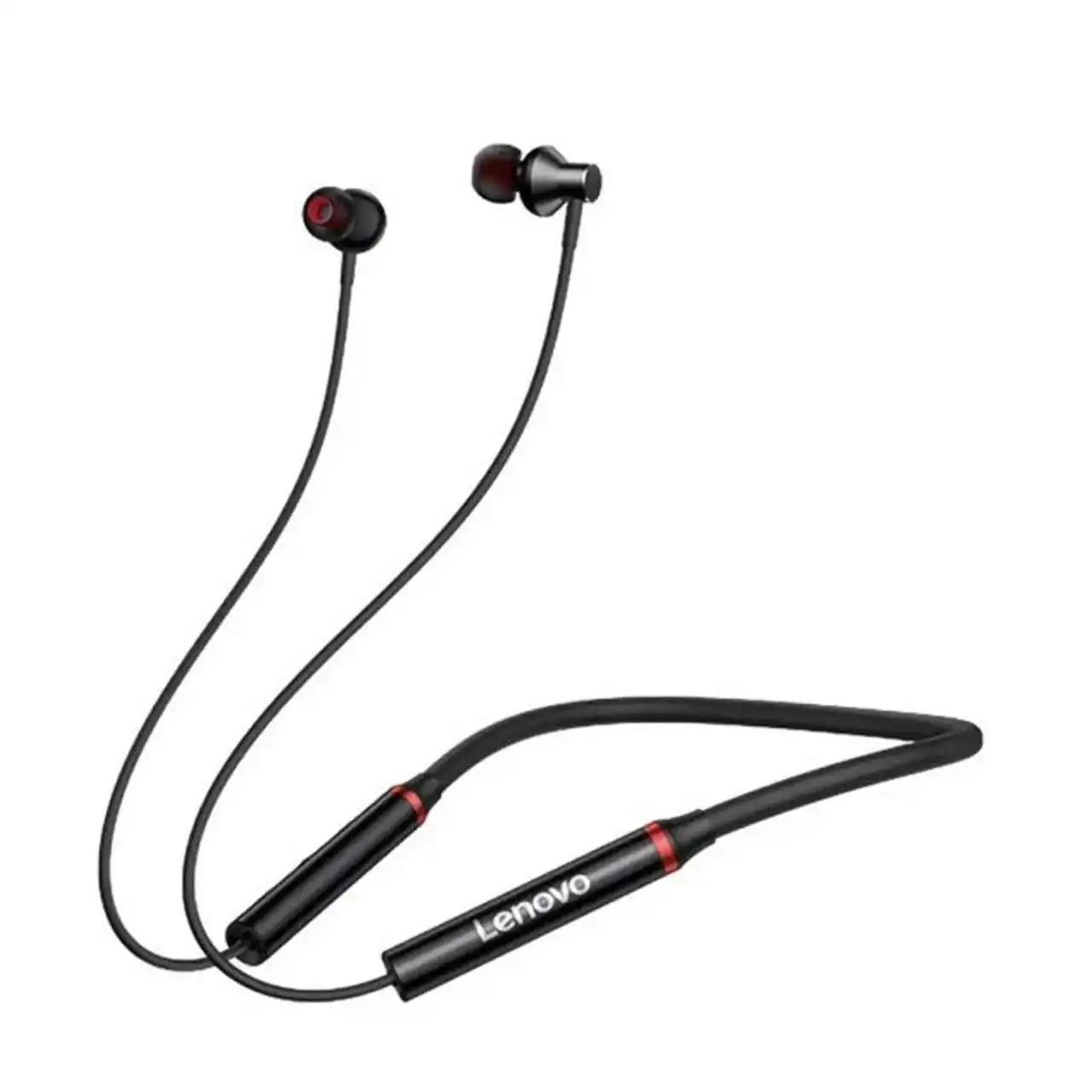 هندزفری گردنی Lenovo مدل HE05X - مشکی (گارانتی 18 ماهه شرکتی)