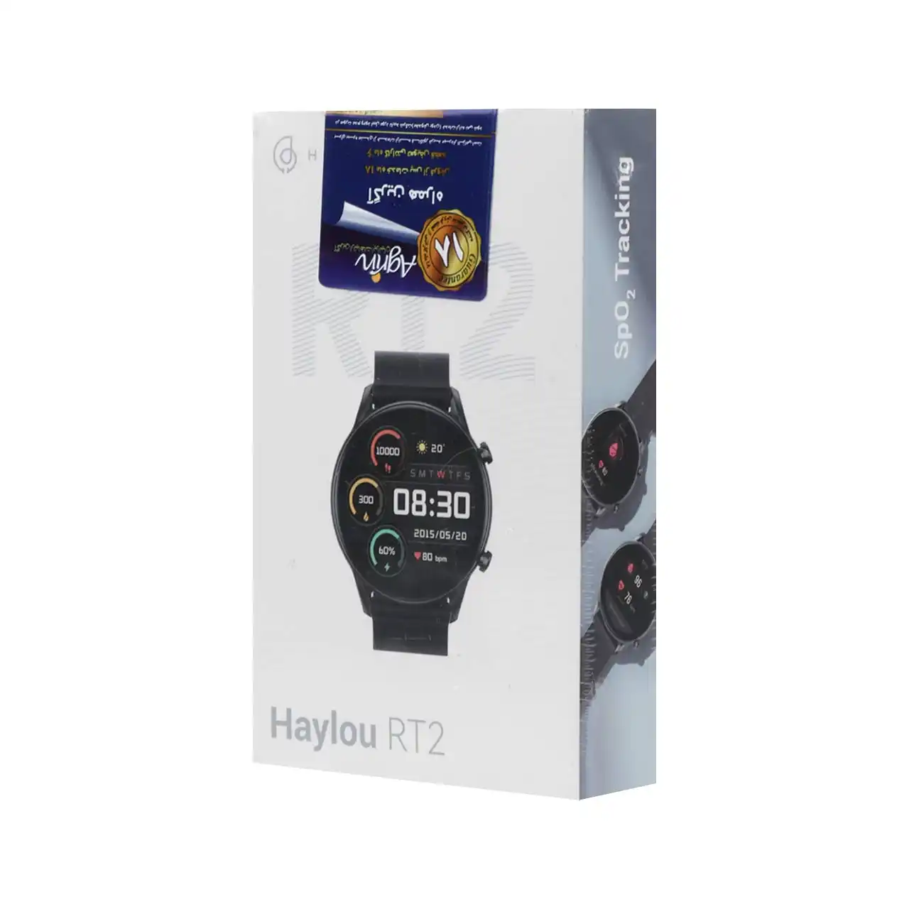 ساعت هوشمند Haylou مدل RT2 - مشکی (گارانتی 18 ماهه شرکتی)