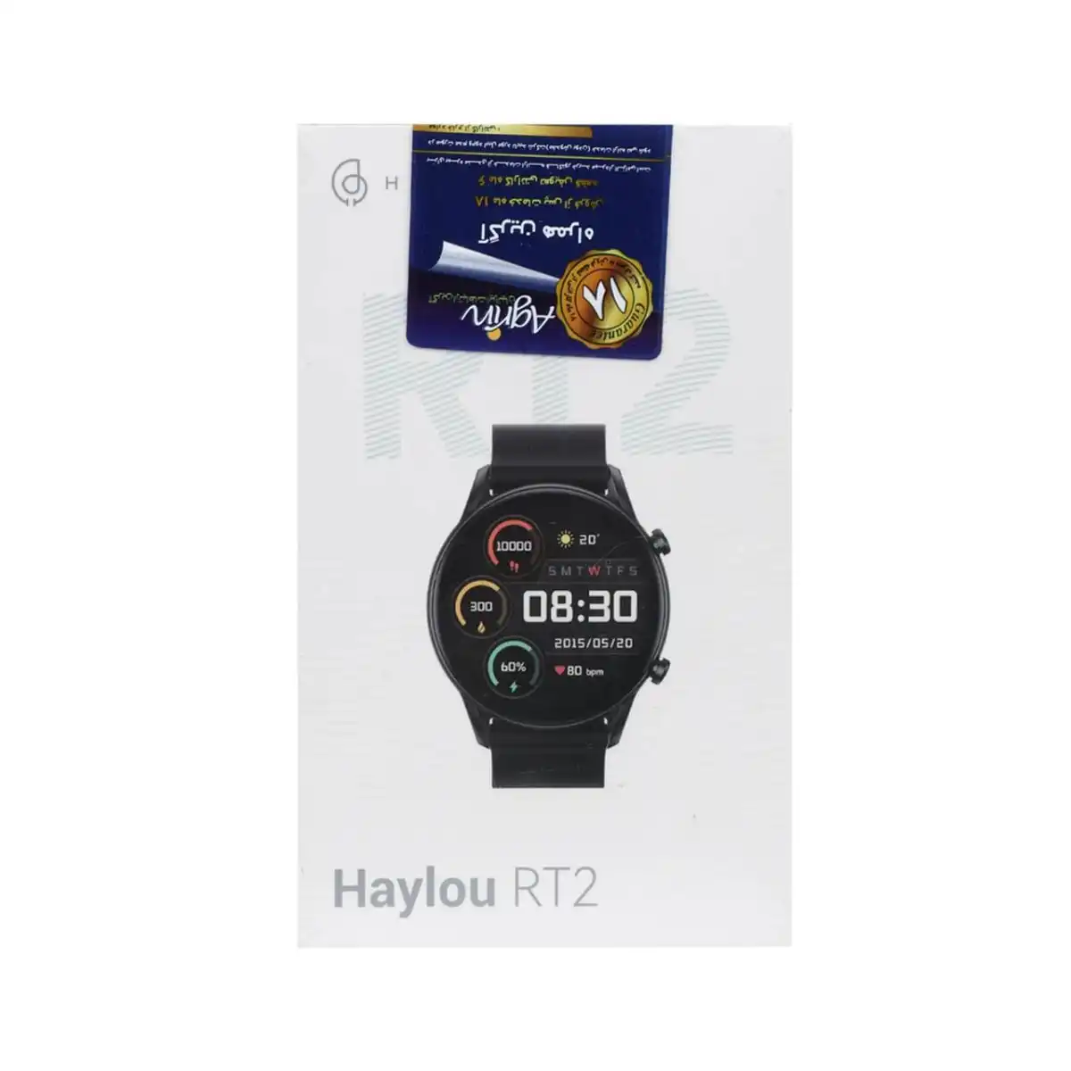 ساعت هوشمند Haylou مدل RT2 - مشکی (گارانتی 18 ماهه شرکتی)