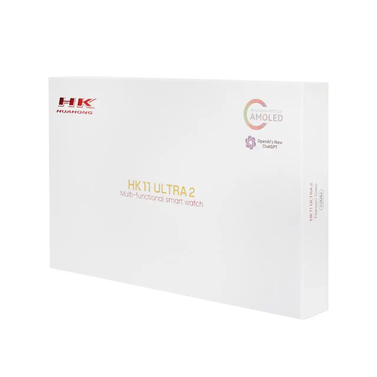 ساعت هوشمند HK مدل Titanium Case HK11 Ultra 2-49MM - مشکی (گارانتی 18 ماهه شرکتی)