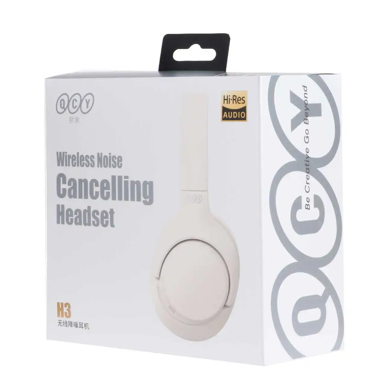 هدفون بی سیم QCY مدل H3 - سفید (گارانتی 18 ماهه شرکتی)