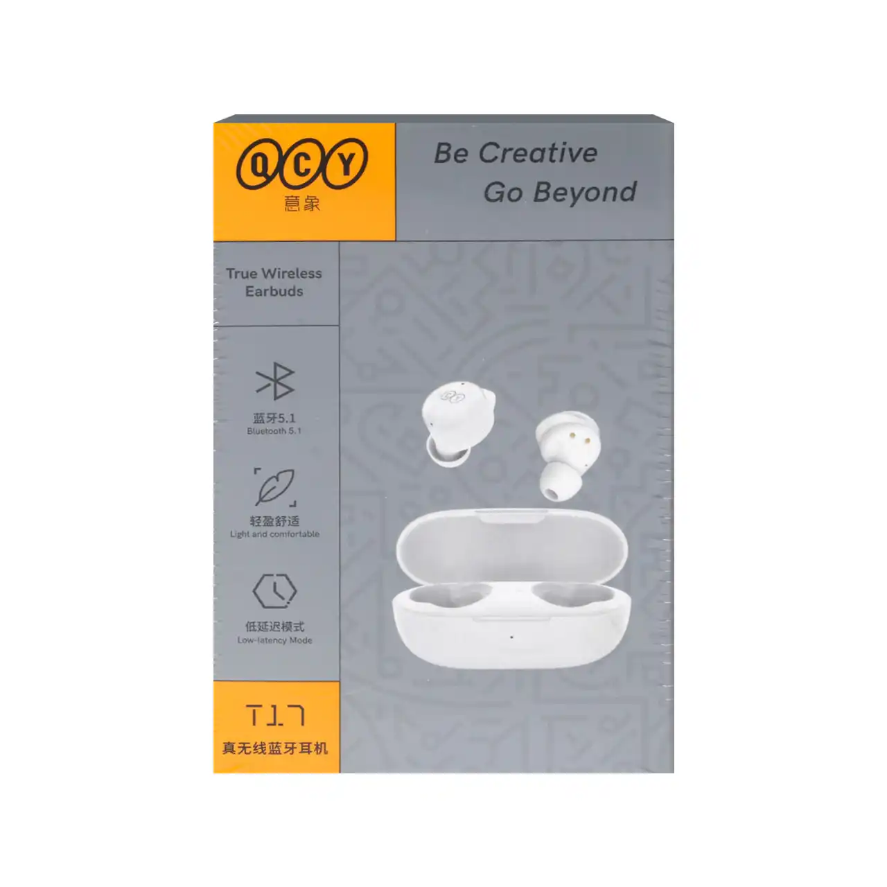 ایرفون بی سیم QCY مدل T17 - سفید (گارانتی 18 ماهه شرکتی)