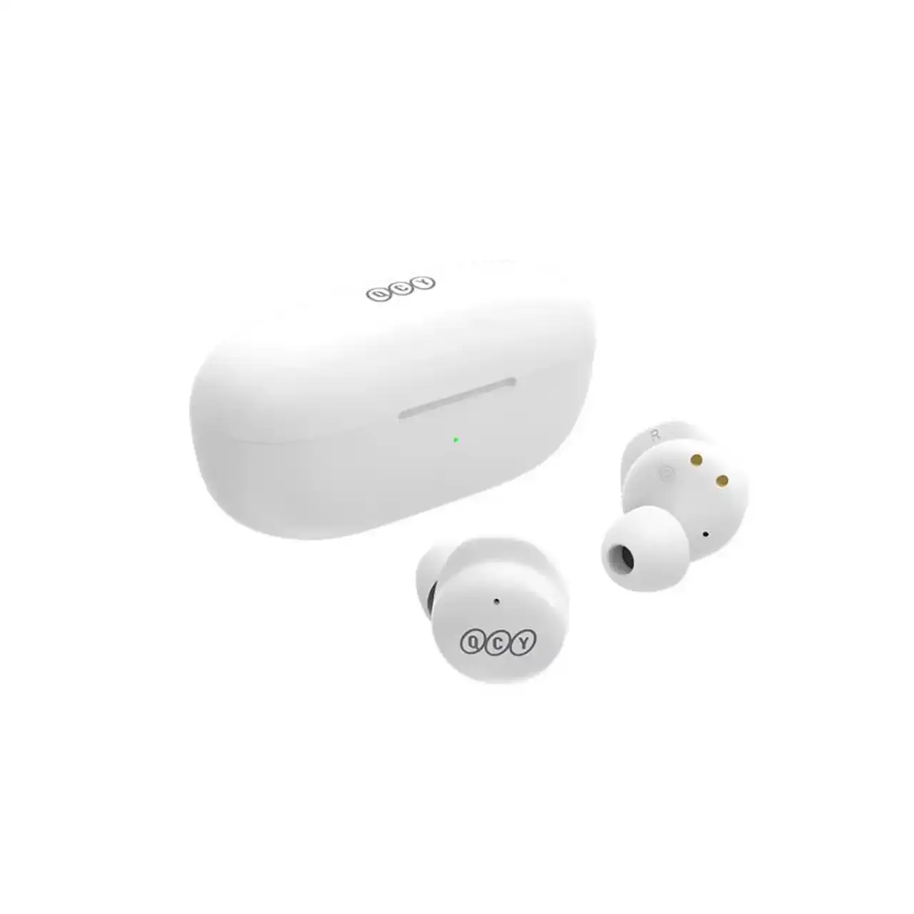 ایرفون بی سیم QCY مدل T17 - سفید (گارانتی 18 ماهه شرکتی)