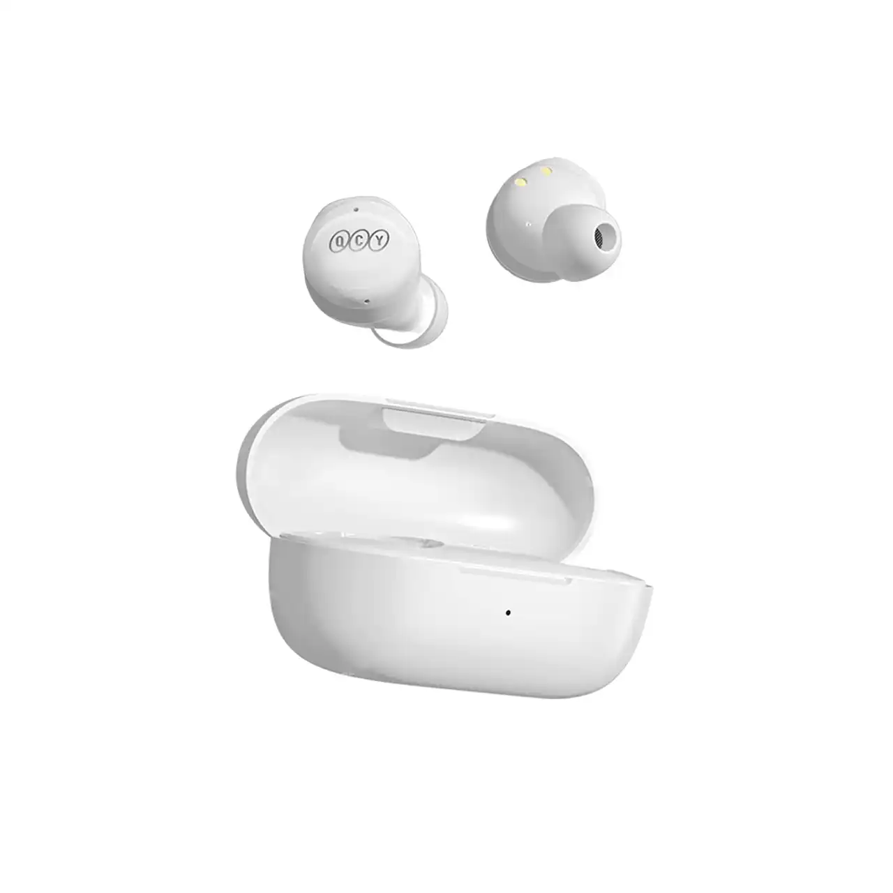 ایرفون بی سیم QCY مدل T17 - سفید (گارانتی 18 ماهه شرکتی)