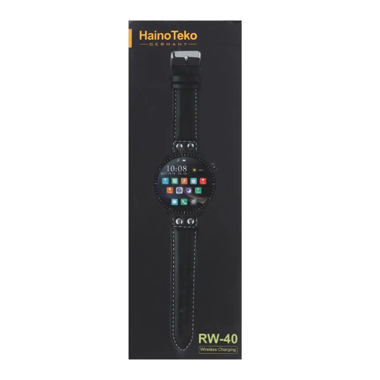 ساعت هوشمند Haino Teko مدل RW-40 - مشکی (گارانتی 18 ماهه شرکتی)