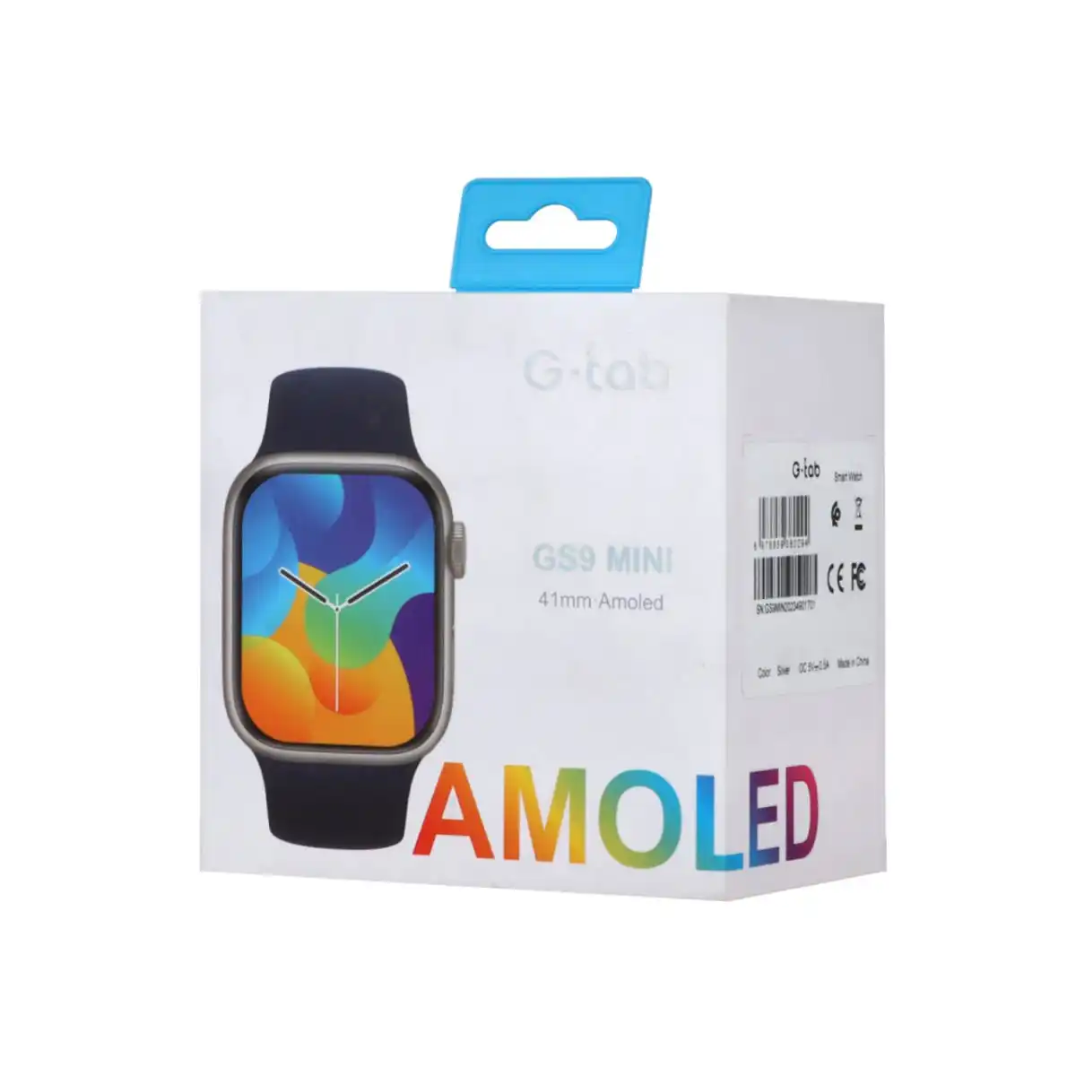 ساعت هوشمند G-tab مدل GS9 Mini - مشکی - GRM - (گارانتی یکماهه مگابایت)