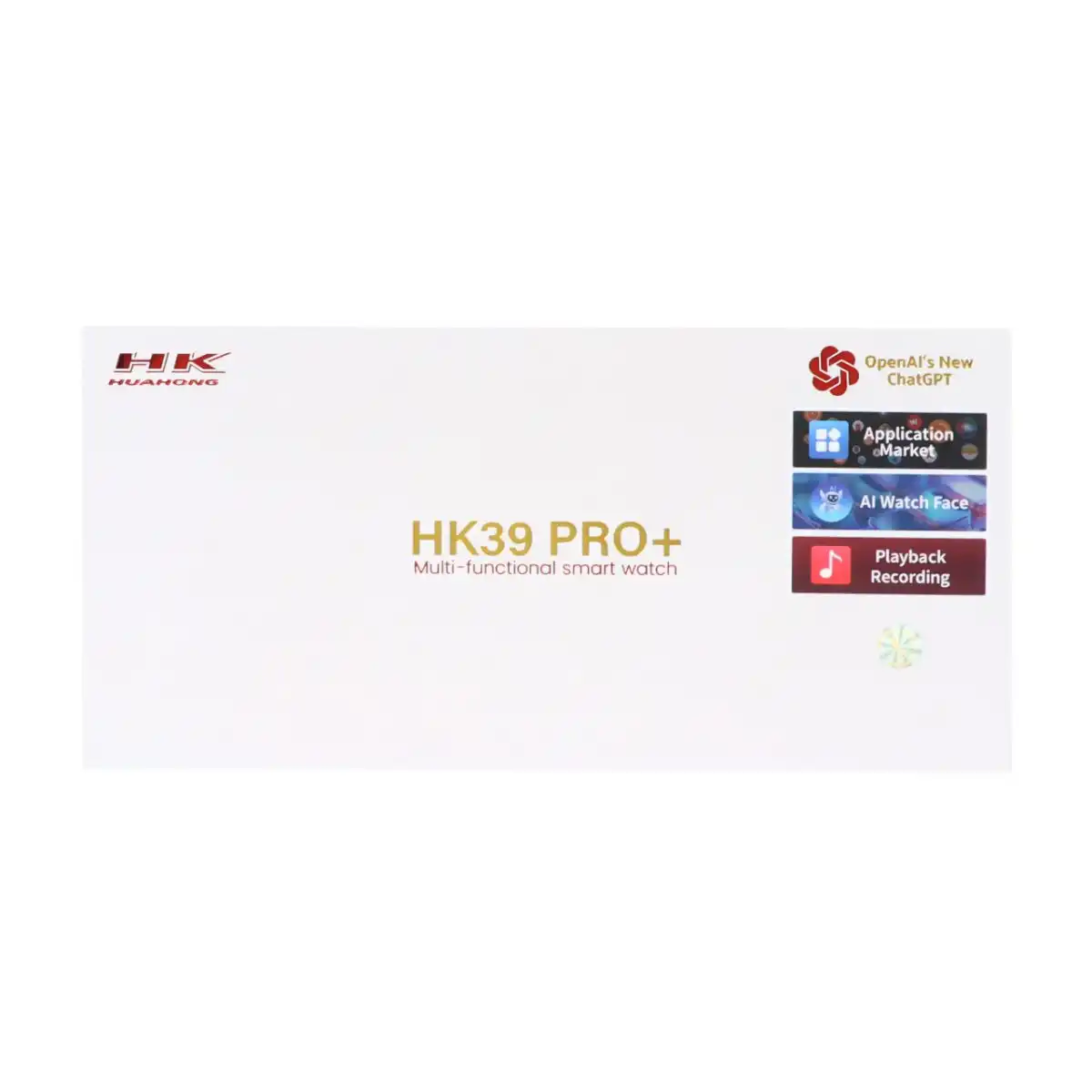 ساعت هوشمند HK مدل Titanium Case HK39 Pro Plus - 45MM - مشکی - GRM