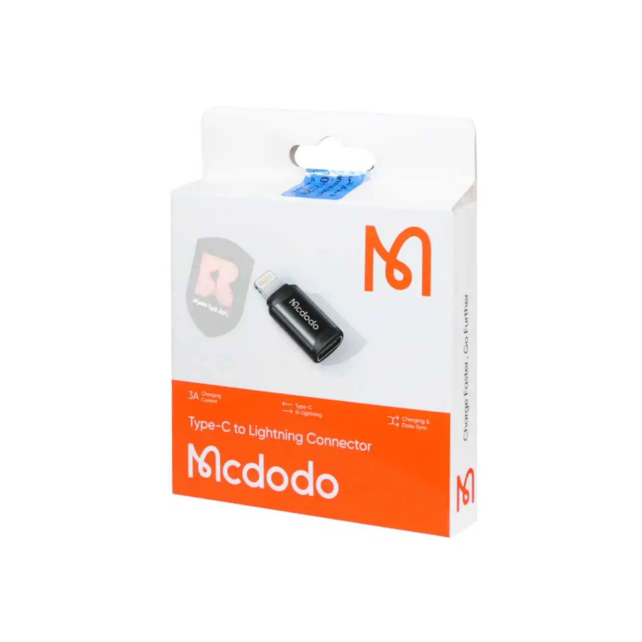 تبدیل Mcdodo Lightning TO Type-C مدل OT-768 - مشکی