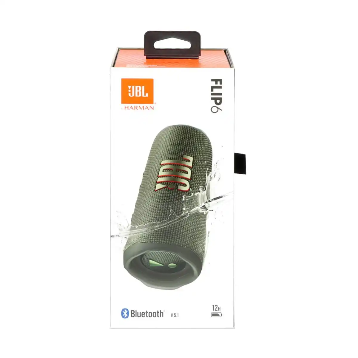 اسپیکر بلوتوثی JBL مدل FLIP6 - سبز (گارانتی 24 ماهه گلدیران)