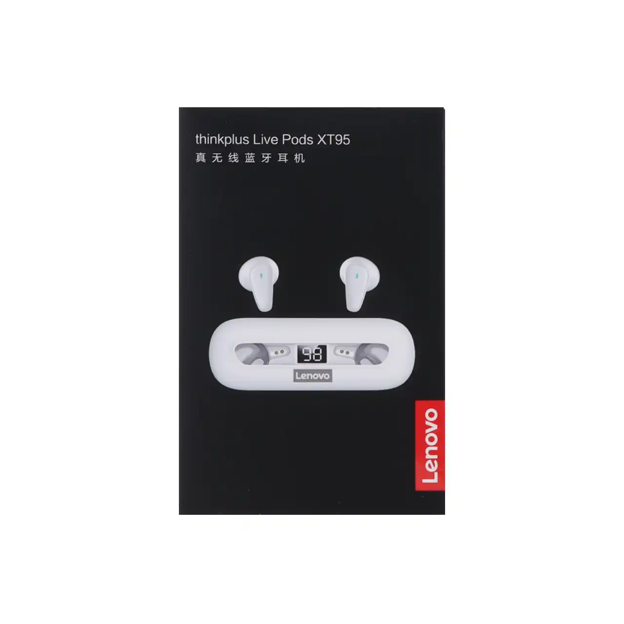 ایرفون بی سیم Lenovo مدل Live Pods XT95 - سفید - GRM