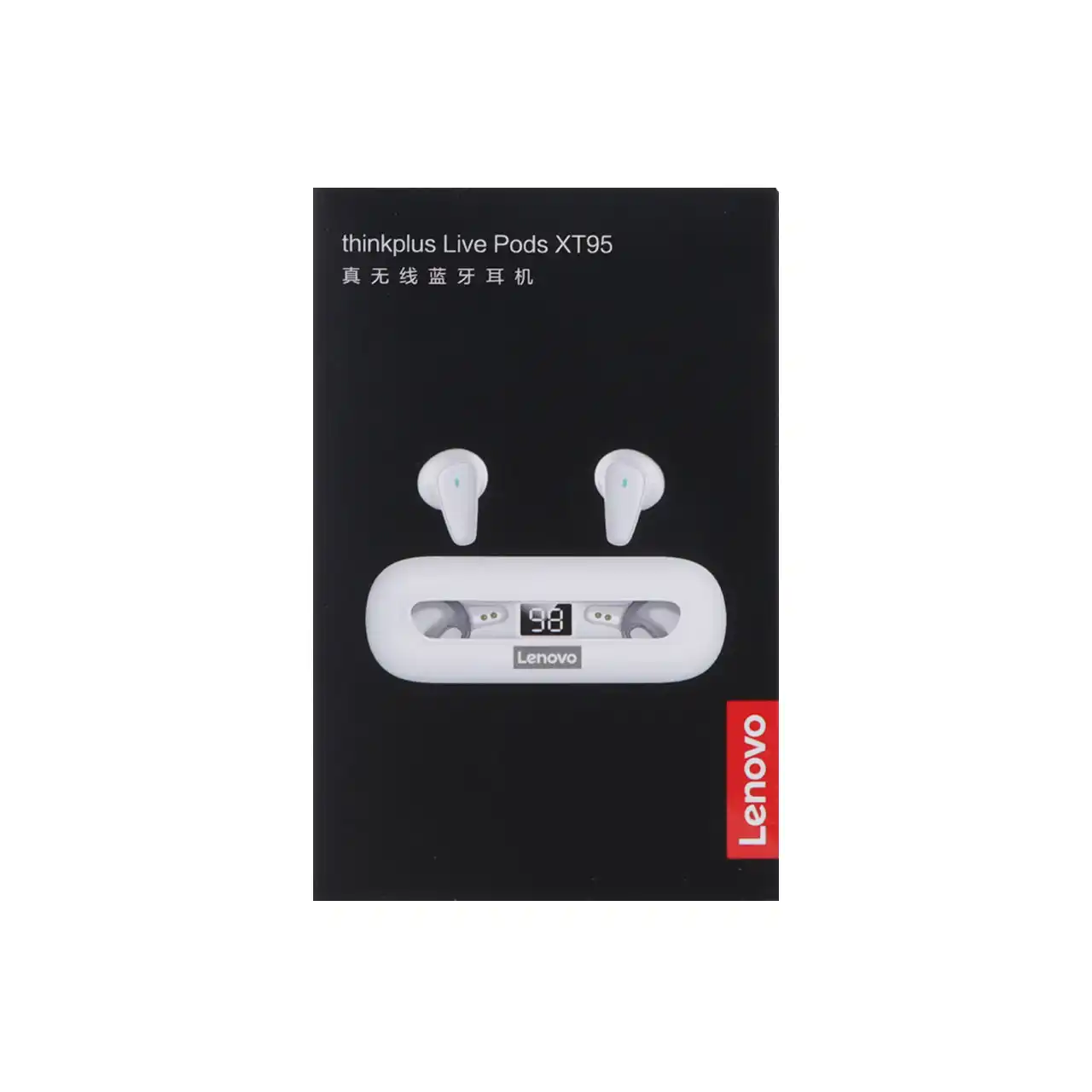 ایرفون بی سیم Lenovo مدل Live Pods XT95 - مشکی - (گارانتی یکماهه مگابایت)