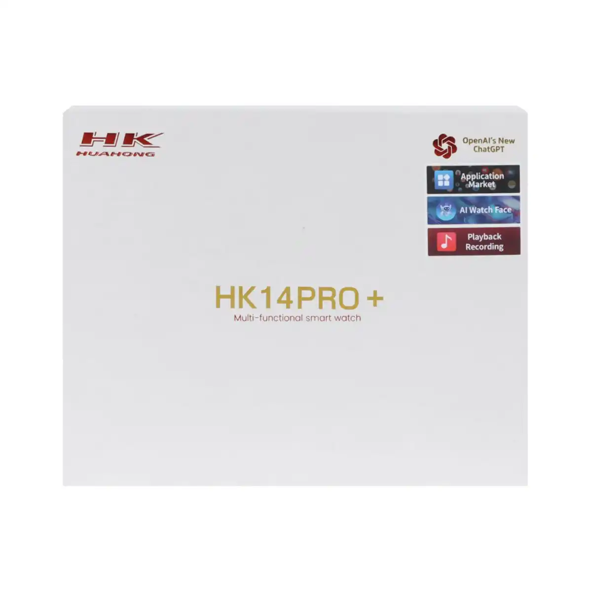 ساعت هوشمند HK مدل Titanium Case HK14 Pro Plus-45MM - مشکی طلایی نارنجی (گارانتی 18 ماهه شرکتی)