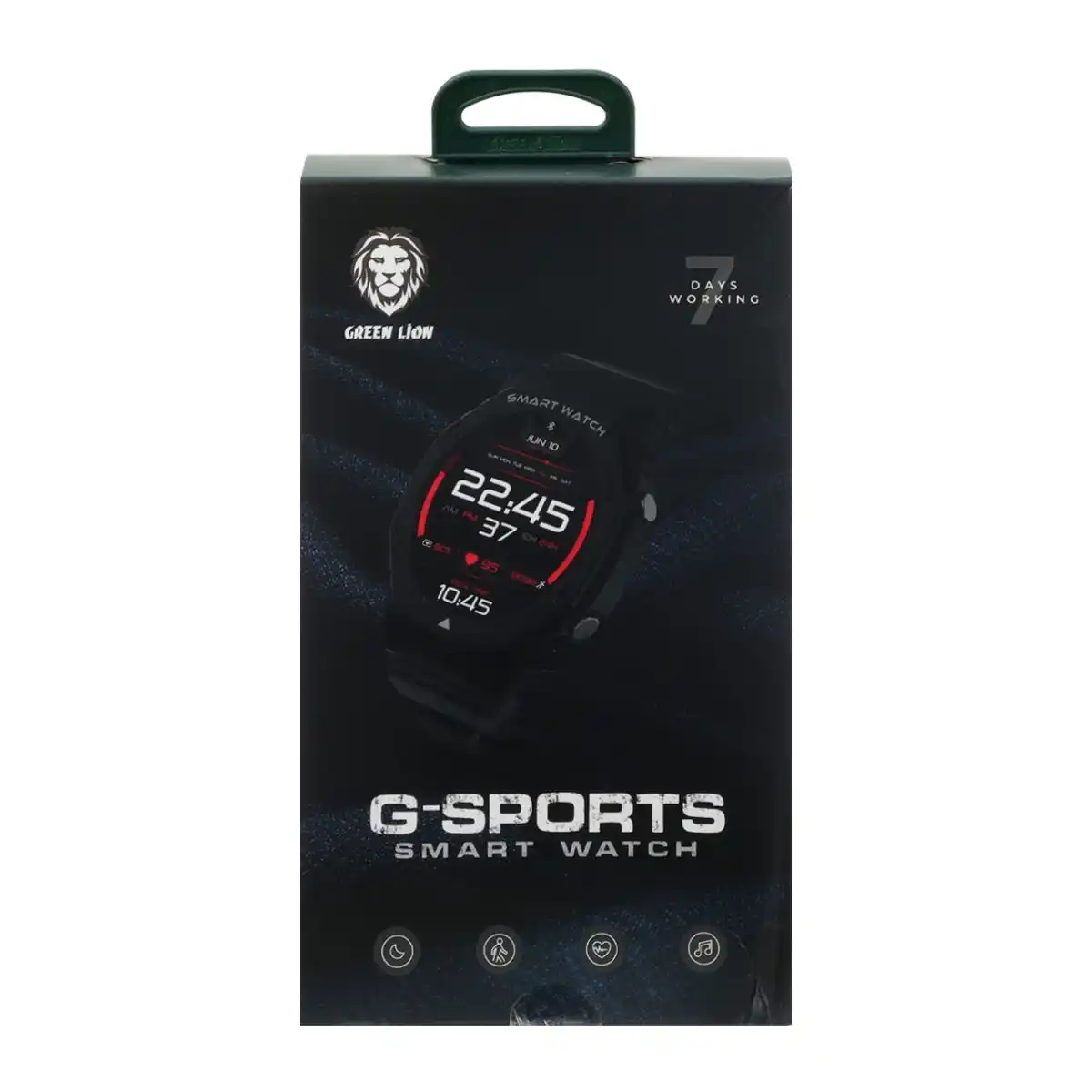 ساعت هوشمند Green Lion مدل G-SPORTS GNGSPORTSWBK - مشکی - (گارانتی 24 ماهه مگابایت)