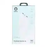 پاوربانک Green Lion 10W 10000mAh مدل GNPWMTEPB10WH - سفید - (گارانتی 24 ماهه مگابایت)