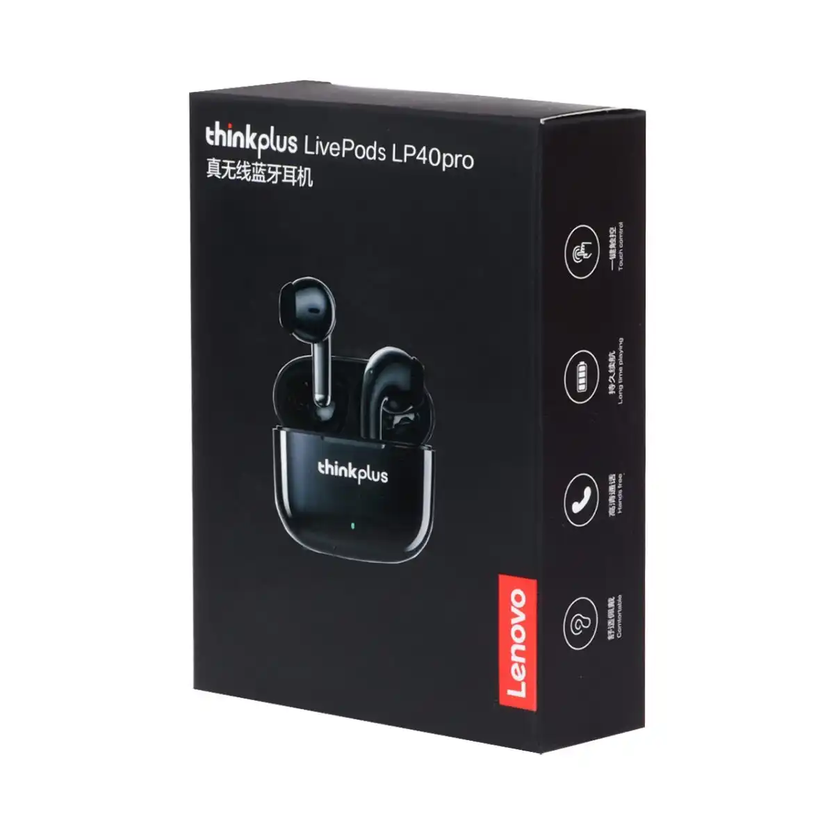 ایرفون بی سیم Lenovo مدل thinkplus Live Pods LP40PRo - بنفش - (گارانتی یکماهه مگابایت)