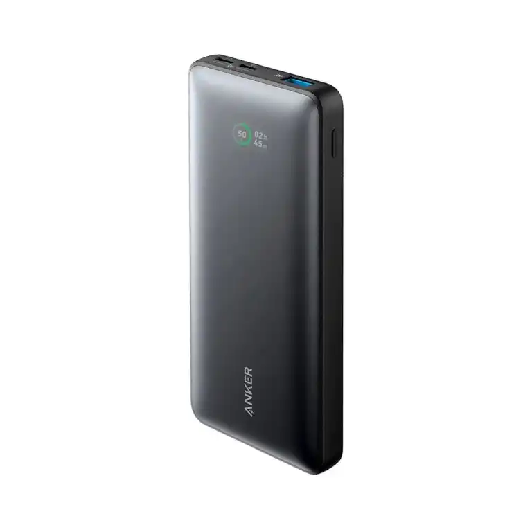 پاوربانک (فست شارژ) Anker 25W 10000mAh مدل A1249 - مشکی (گارانتی 18ماهه حافظه طلایی ایستا)