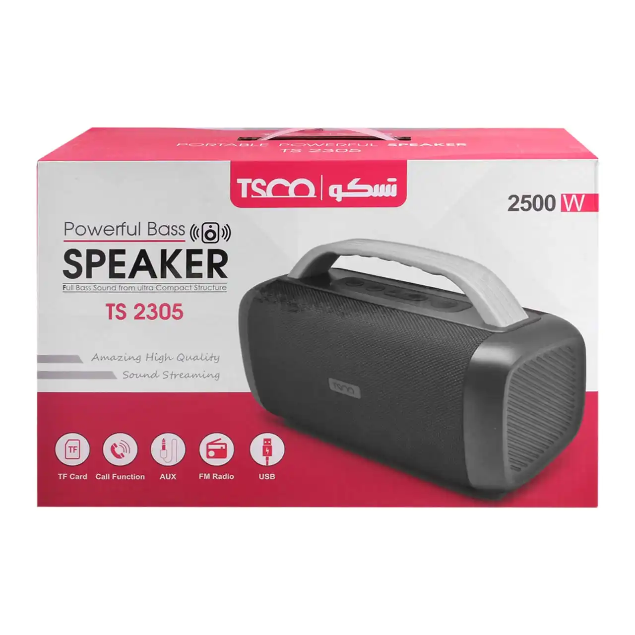 اسپیکر بی سیم تسکو مدل TS 2305 - مشکی