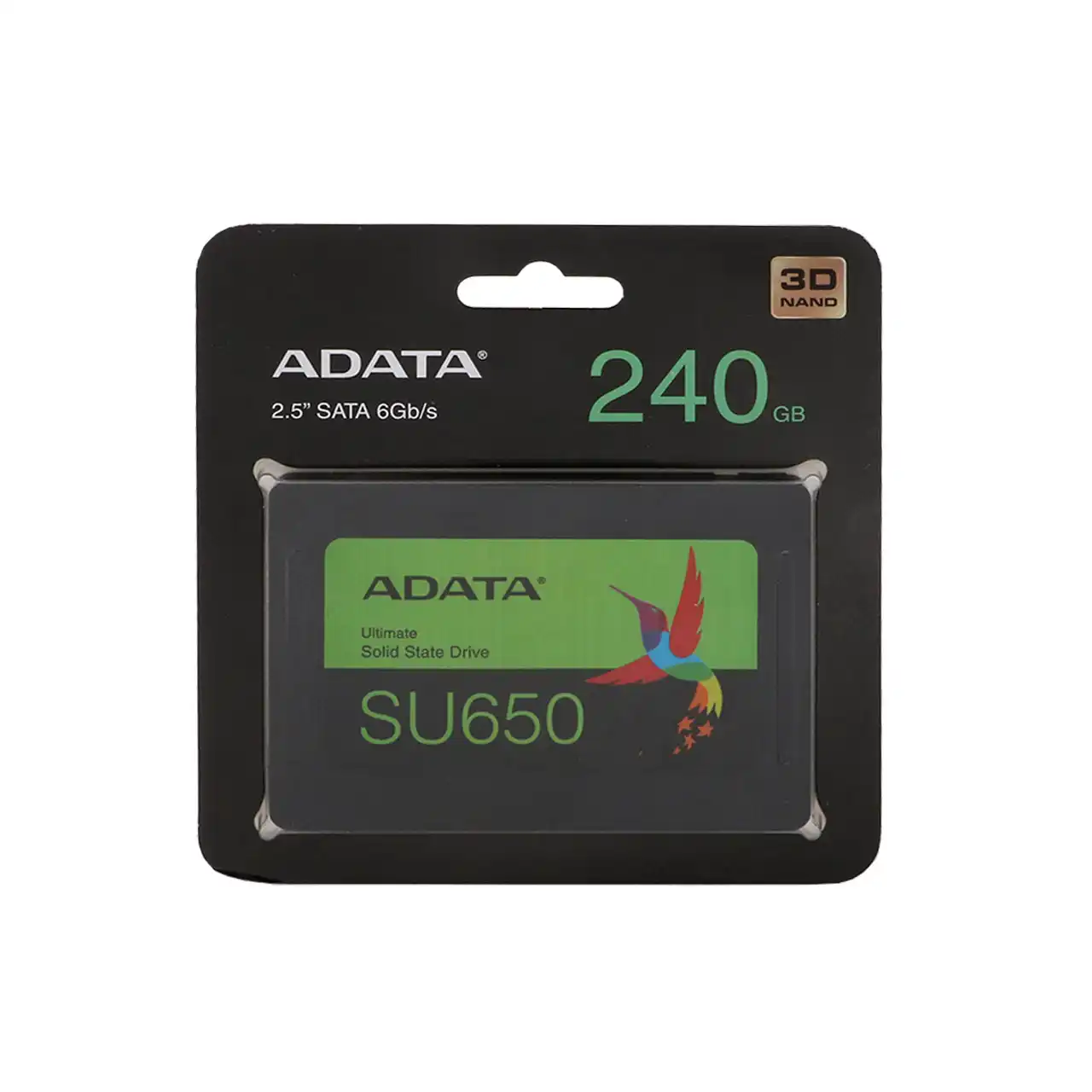 هارد اینترنال ADATA SSD مدل SU650 ظرفیت 240GB - مشکی (گارانتی 3 ساله شرکت آونگ)