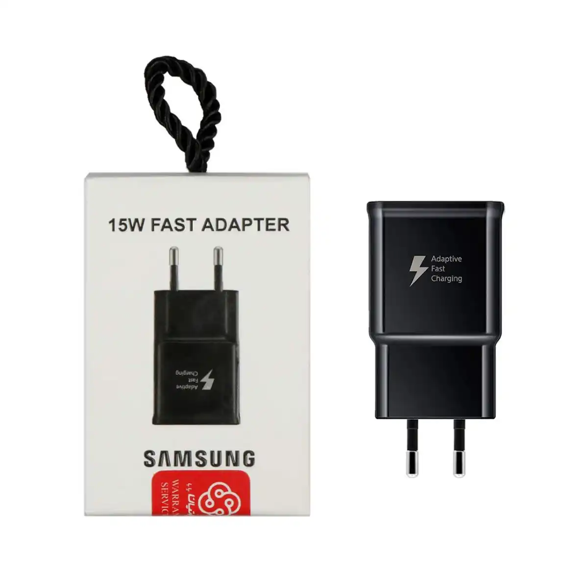 شارژر دیواری فست تک پورت Samsung مدل EP-TA200 15W - مشکی (گارانتی پارتیان پایا)