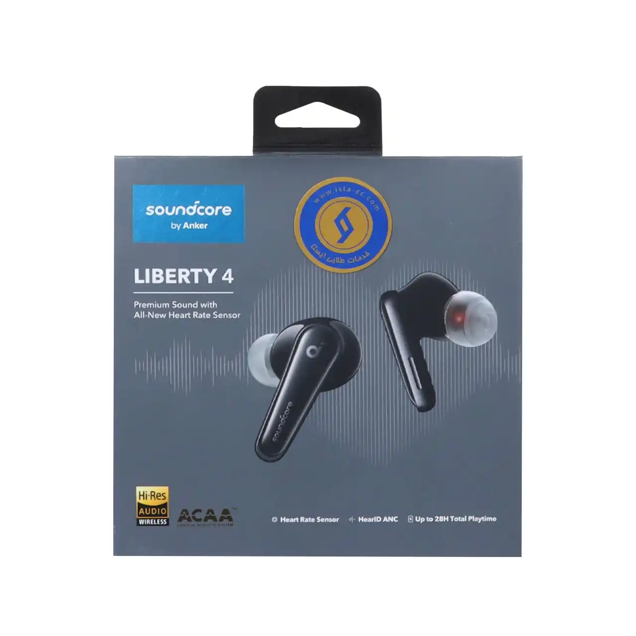 ایربادز بی سیم ANKER مدل LIBERTY4 A3953 - مشکی (گارانتی 18ماهه حافظه طلایی ایستا)