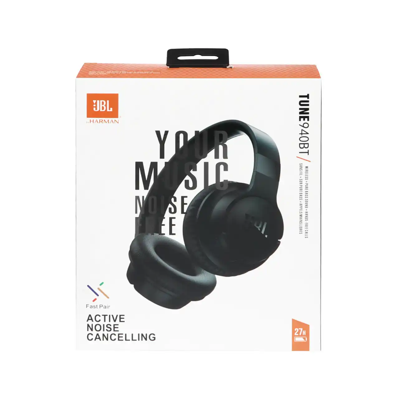 هدفون بی سیم JBL مدل TUNE940BT - مشکی