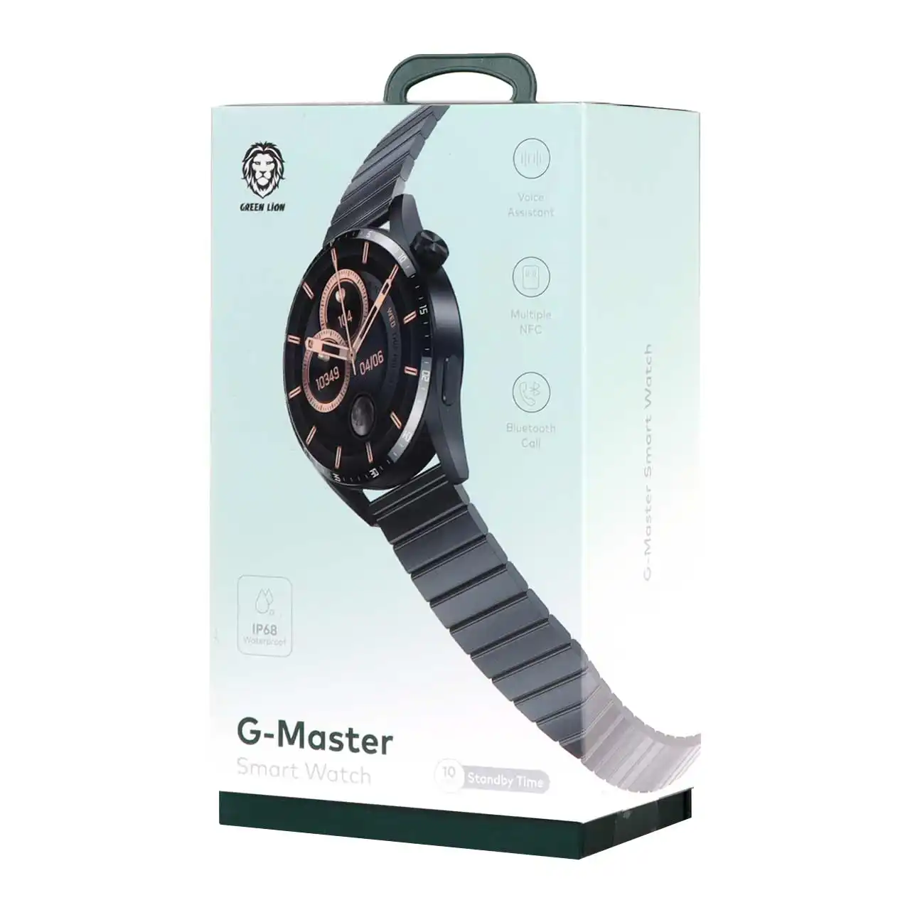 ساعت هوشمند Green Lion مدل G-Master GNGMSWSSBK - مشکی (گارانتی 24 ماهه ایویز)