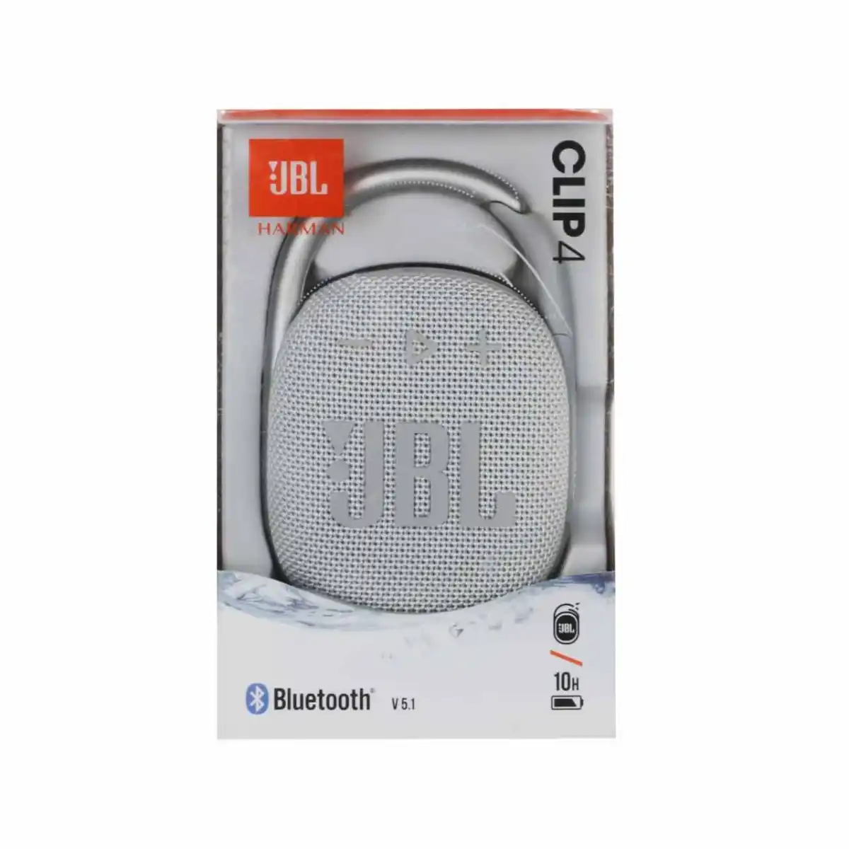 اسپیکر پرتابل JBL مدل CLIP 4 - نقره ای - (گارانتی 6 ماهه مگابایت)