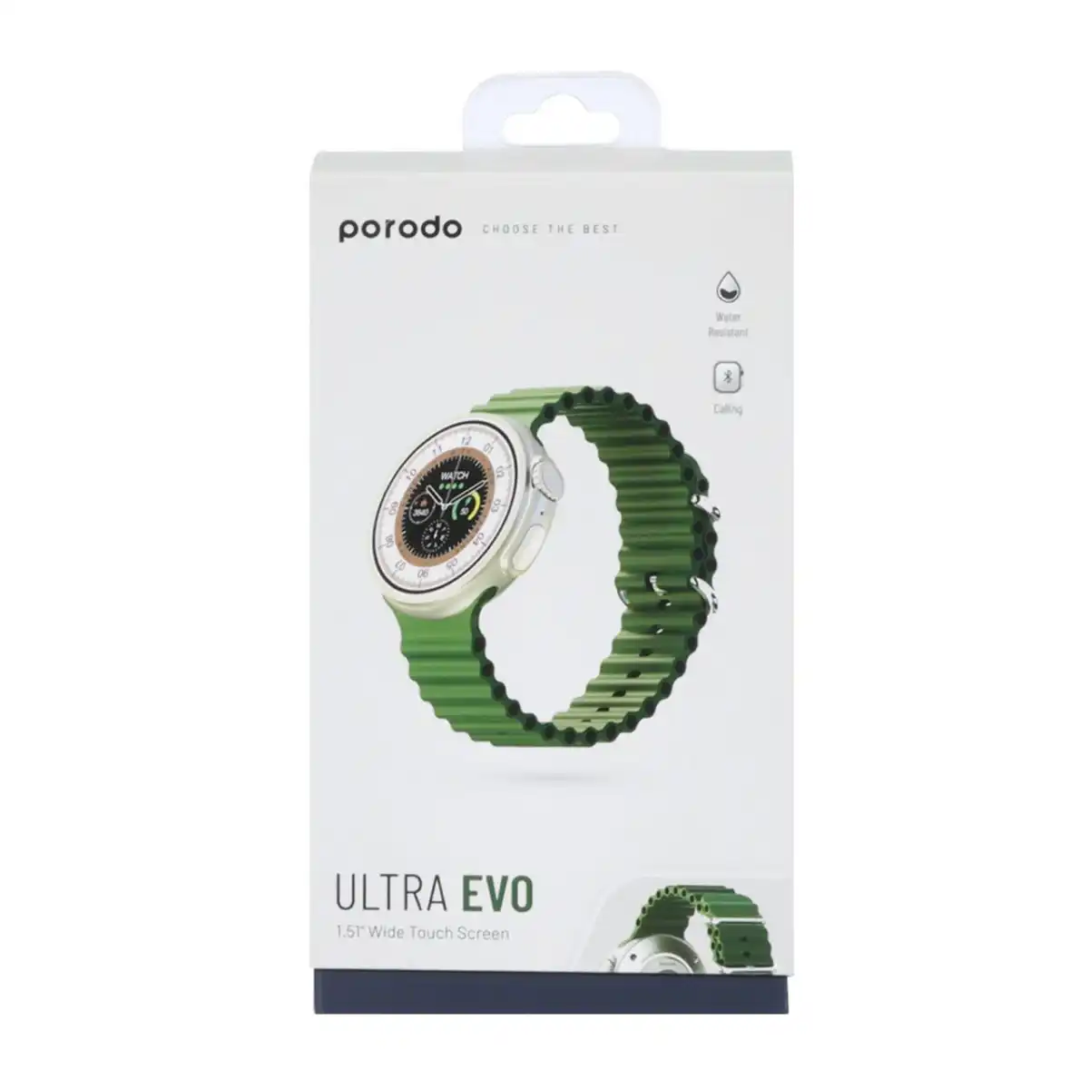 ساعت هوشمند Porodo مدل Ultra EVO PD-SWURTI-GN - سبز - (گارانتی یکماهه مگابایت)