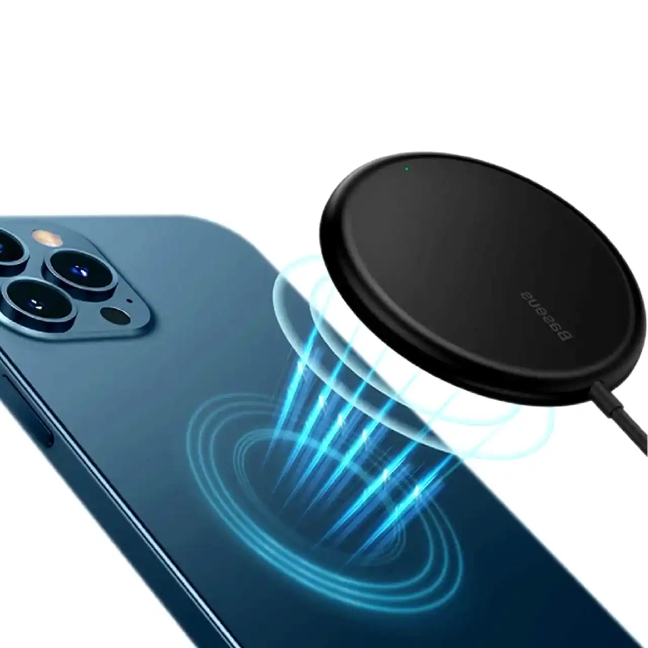 شارژر وایرلس Baseus مدل SIMPLE MINI3 - مشکی - (گارانتی 24 ماهه آونگ)