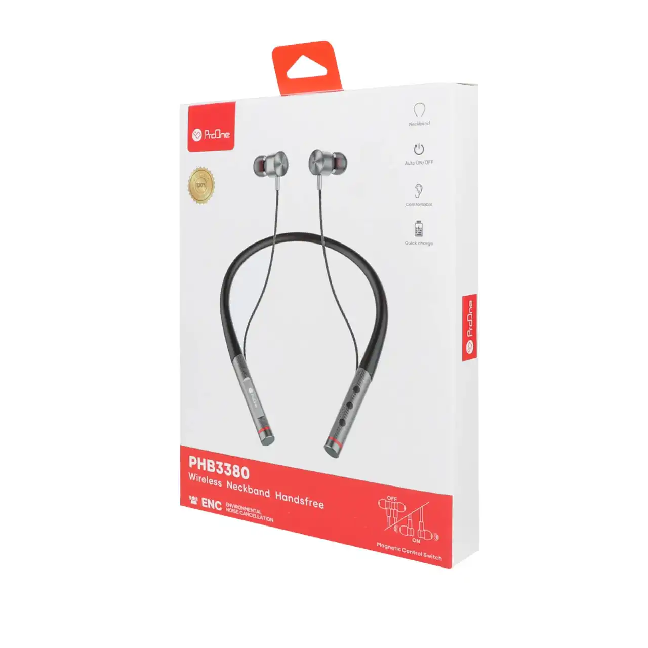 هندزفری گردنی ProOne مدل PHB3380 - مشکی