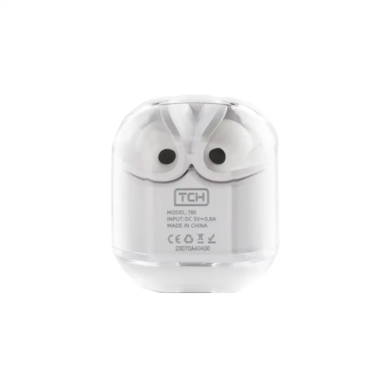 ایرفون بی‌ سیم TCH مدل T60 ENC - سفید (گارانتی 18 ماهه شرکتی)