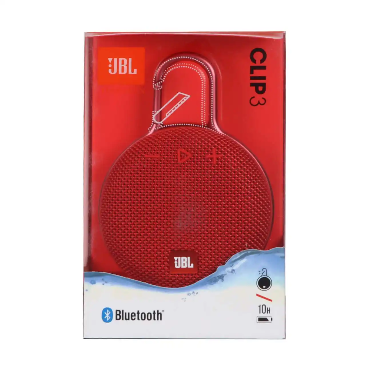 اسپیکر پرتابل JBL مدل CLIP 3 - قرمز - (گارانتی 6 ماهه مگابایت)