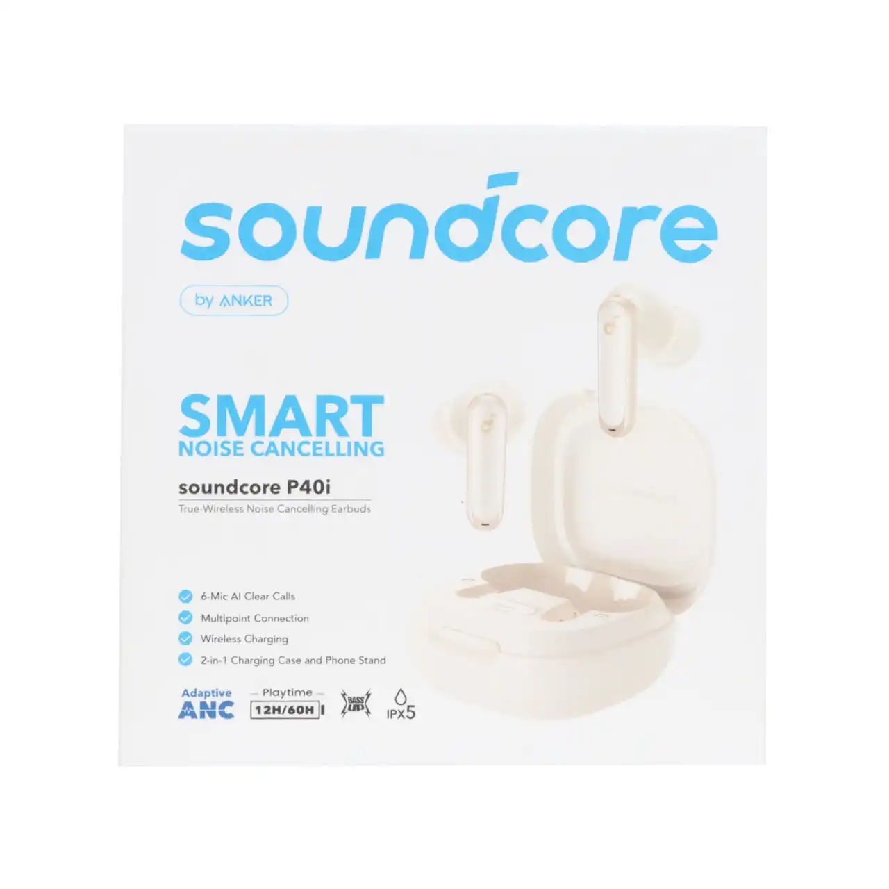 ایربادز بی سیم ANKER مدل P40i A3955 - سفید