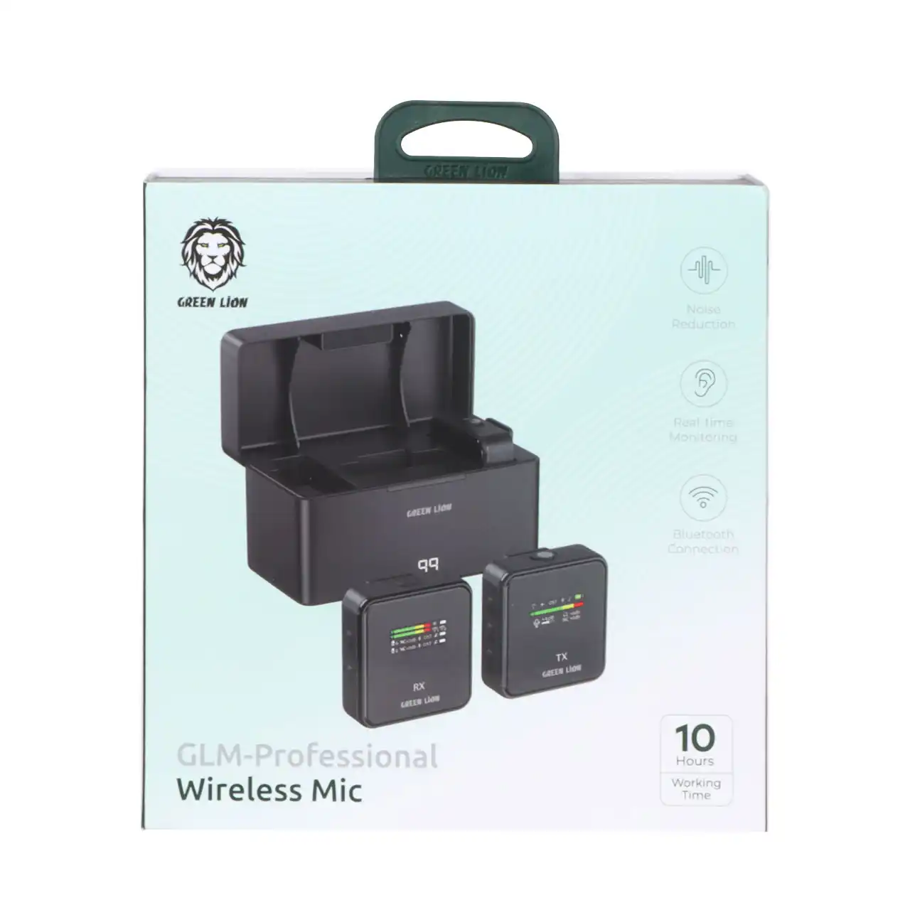 میکروفون یقه ای Green Lion مدل GNPGLMWMICBK - مشکی - (گارانتی 24 ماهه مگابایت)