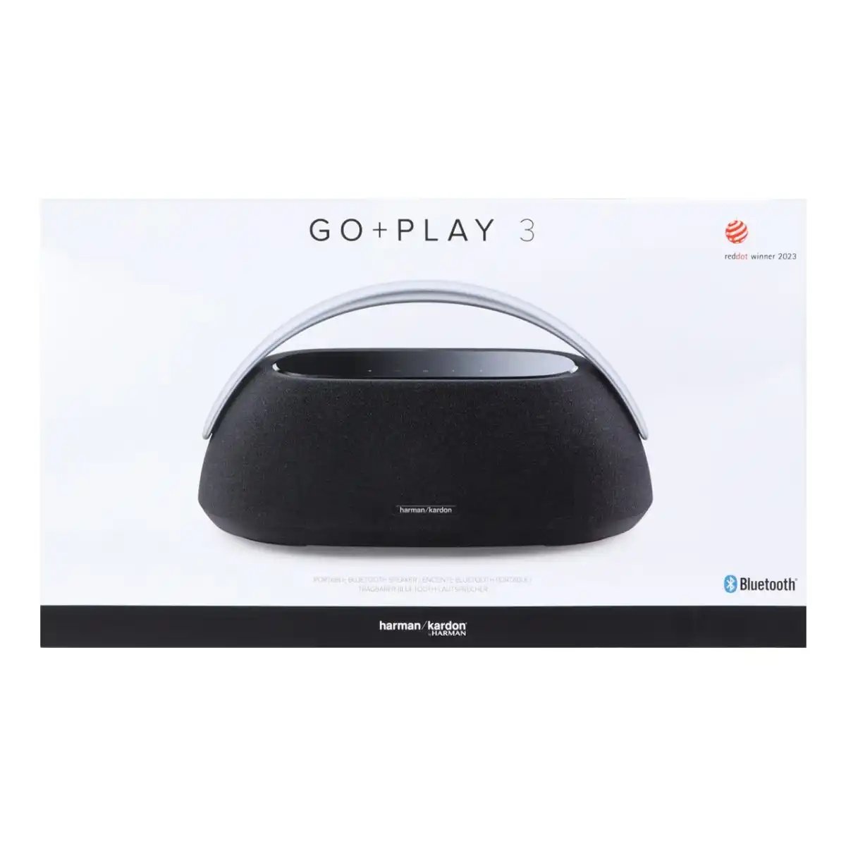 اسپیکر بلوتوثی قابل حمل Harman Kardon مدل GO+PLAY 3 - مشکی - گارانتی شرکتی