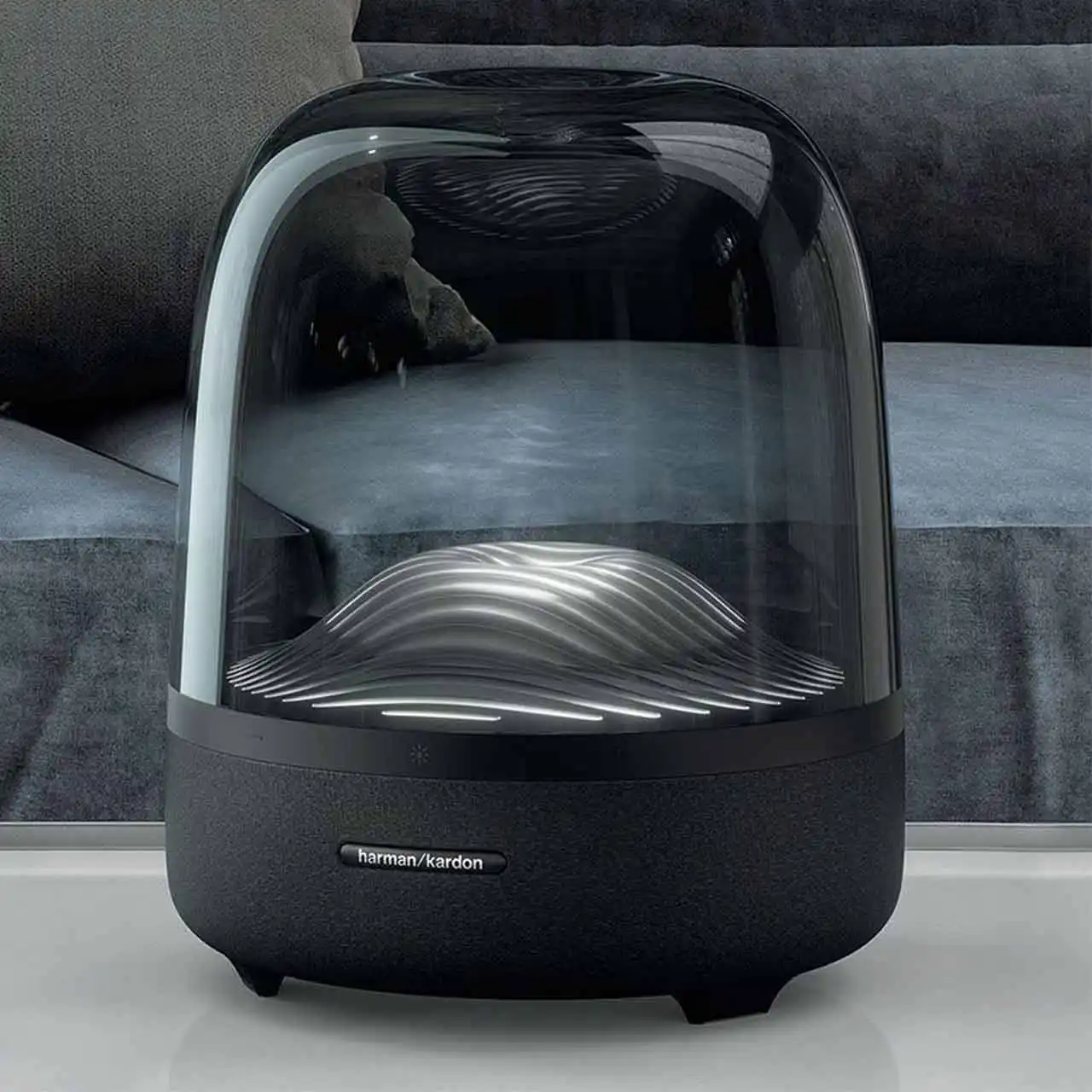 اسپیکر بلوتوثی قابل حمل Harman Kardon مدل AURA STUDIO 3 - مشکی - گارانتی شرکتی