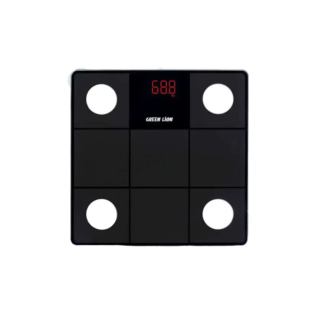 ترازو هوشمند گرین لاین green lion smart body fat scale-black - (گارانتی 6 ماهه)