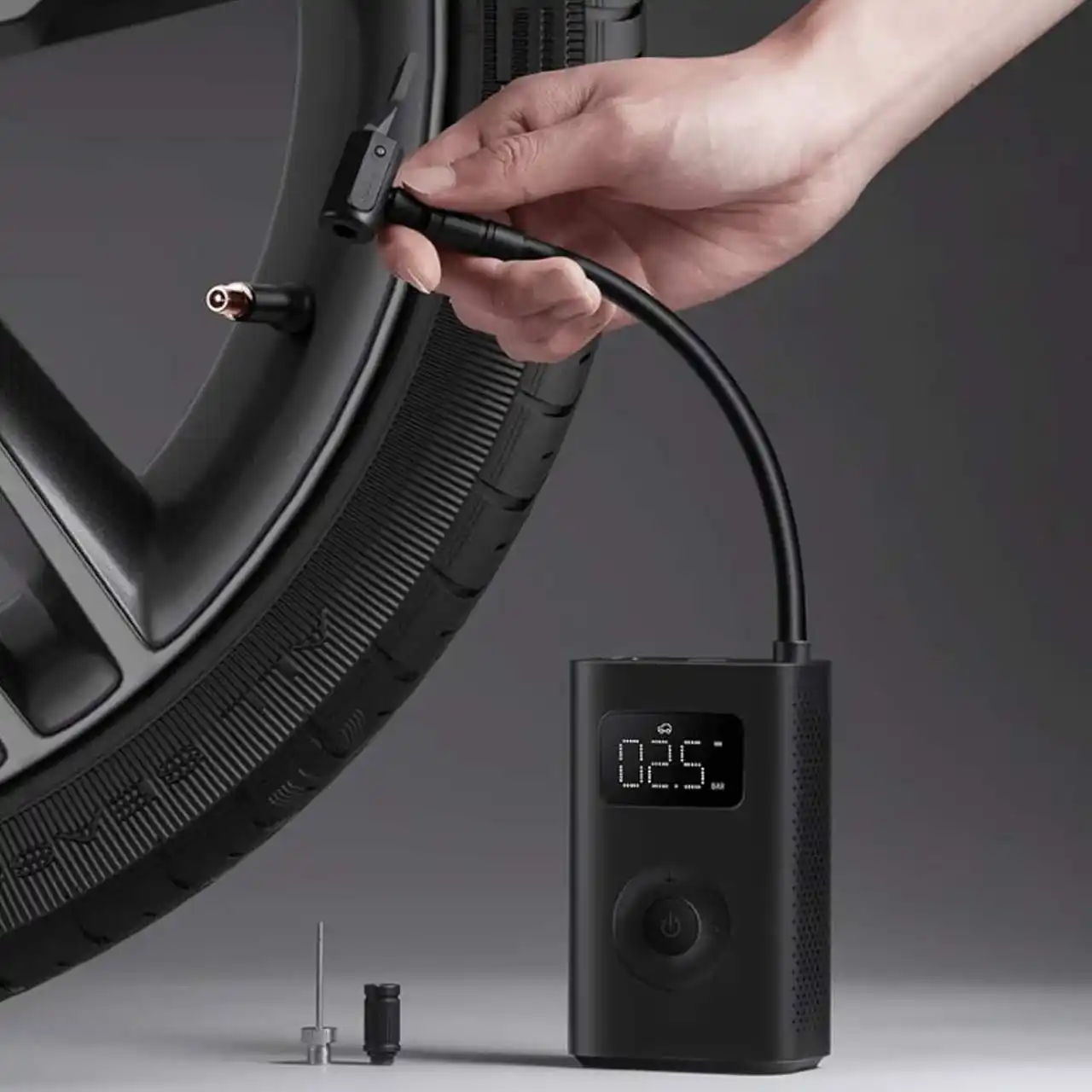 کمپرسور باد شارژی Xiaomi مدل MJCQB06QW - مشکیکمپرسور باد شارژی Xiaomi مدل MJCQB06QW - مشکی